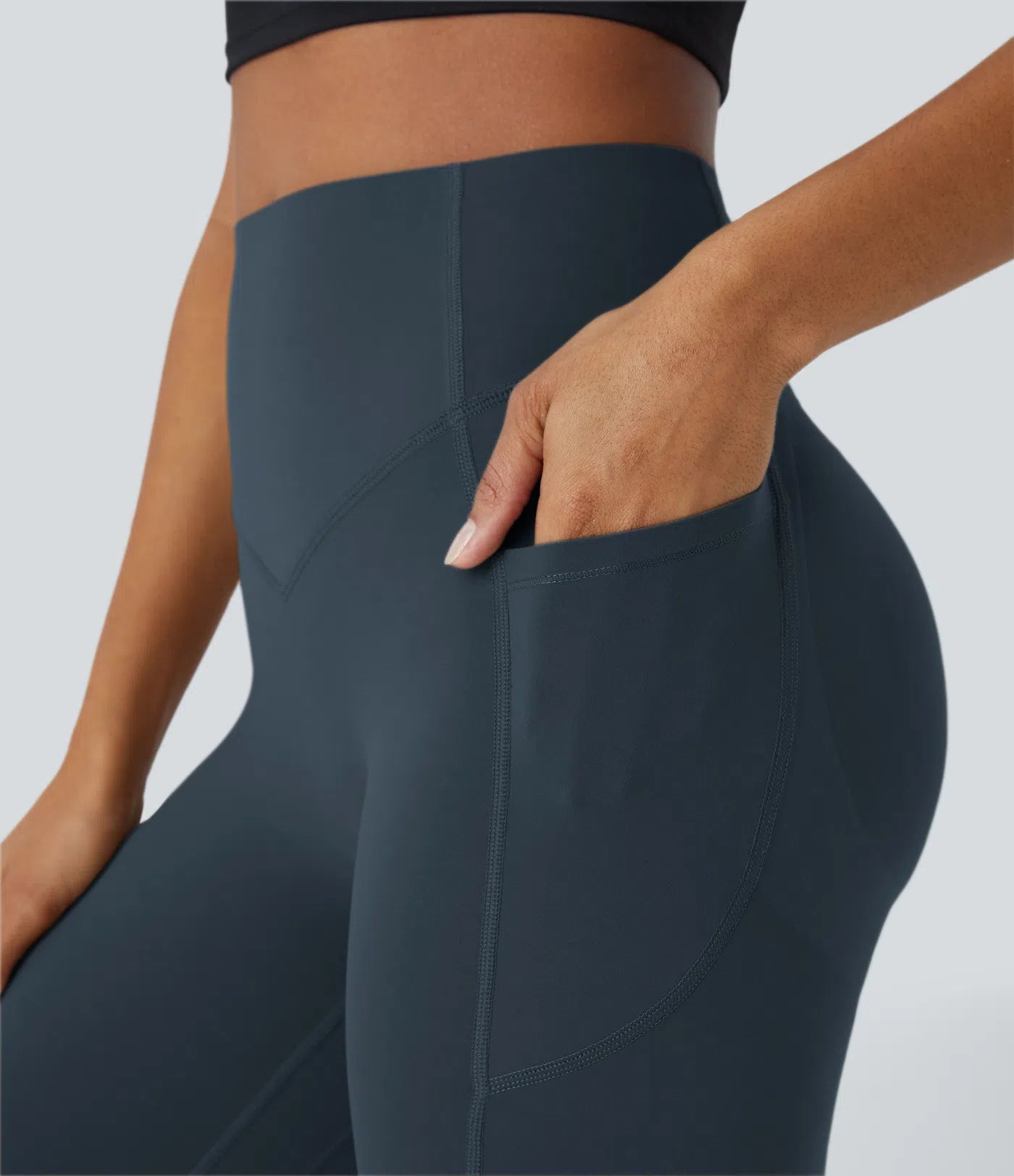 UltraSculpt™ High Waisted Scrunch Butt Lifting Tummy Control Pocket Shaping Training Leggings