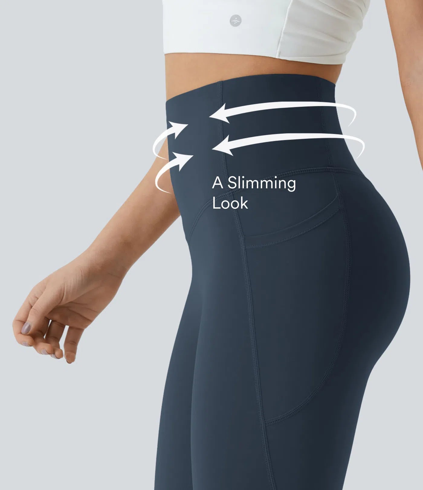 UltraSculpt™ High Waisted Scrunch Butt Lifting Tummy Control Pocket Shaping Training Leggings