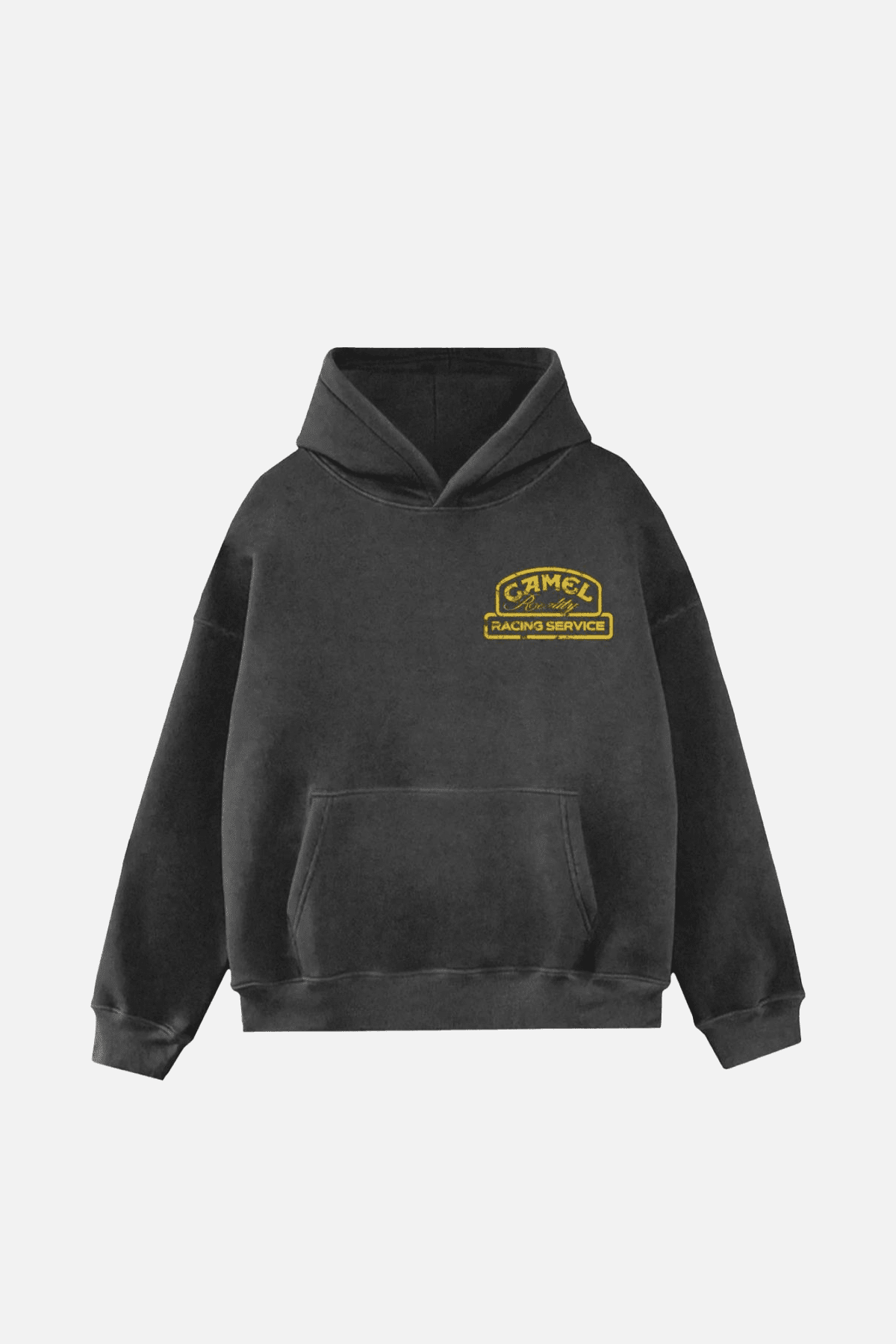 Camel Racing Oversized Hoodie – Vintage Motorsport Style
