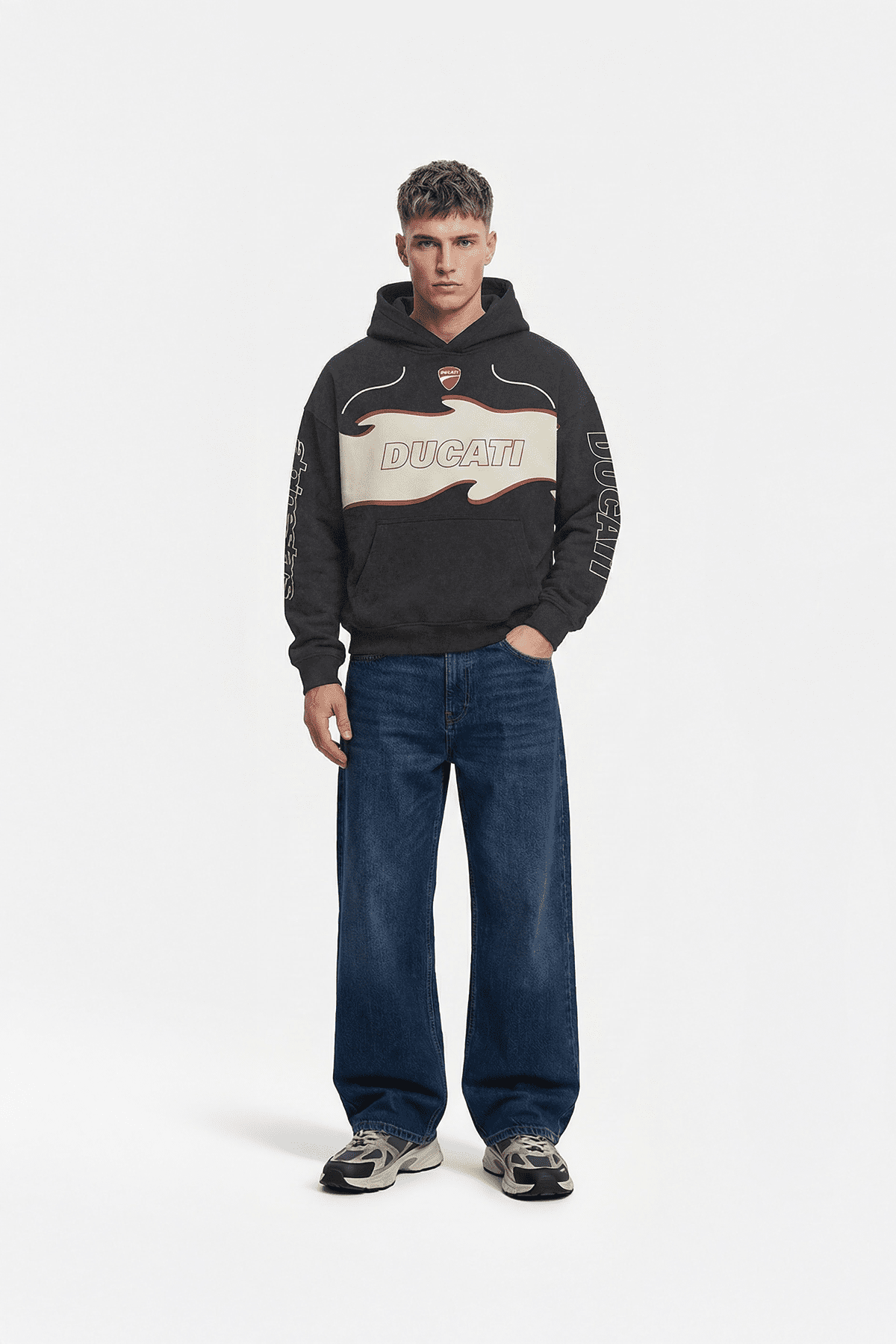 Ducati "Nitro" Racing Oversized Hoodie - Alpinestars Edition