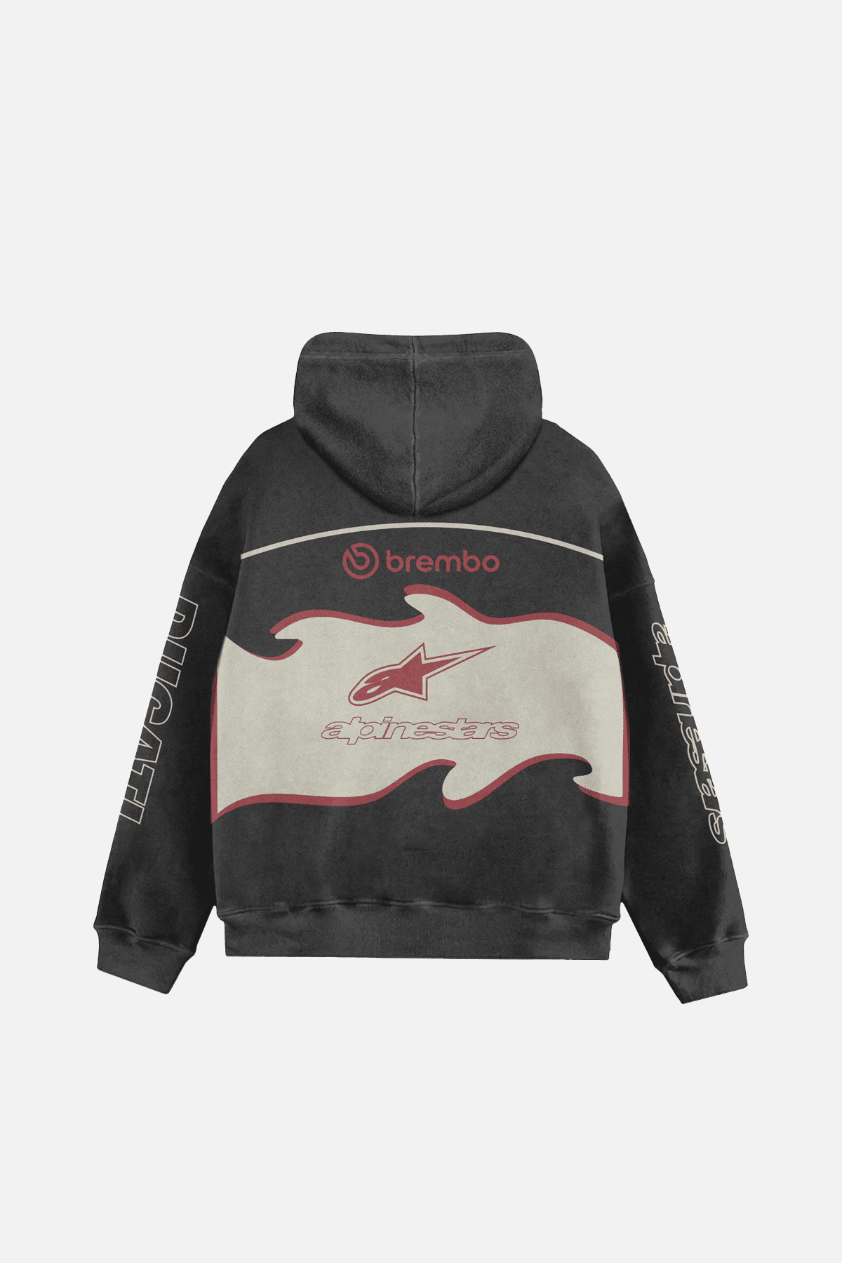 Ducati "Nitro" Racing Oversized Hoodie - Alpinestars Edition