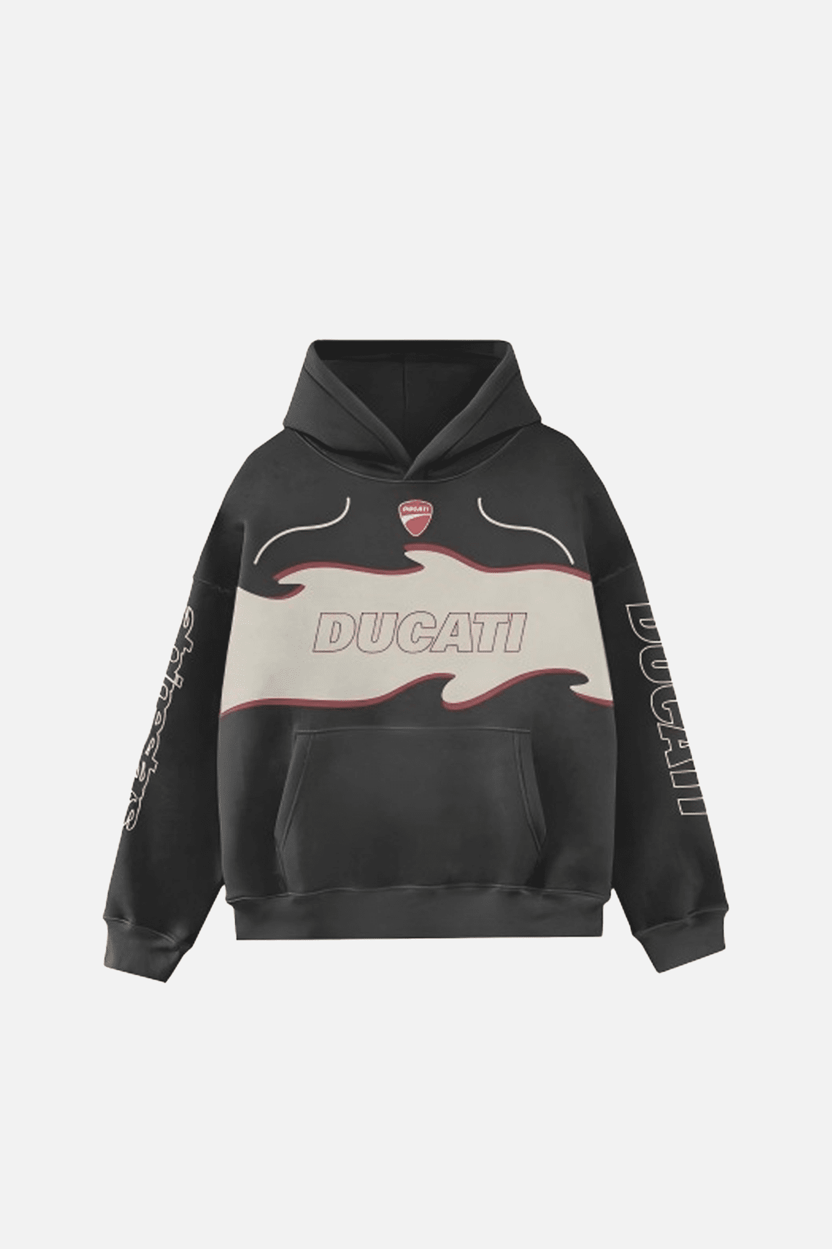 Ducati "Nitro" Racing Oversized Hoodie - Alpinestars Edition