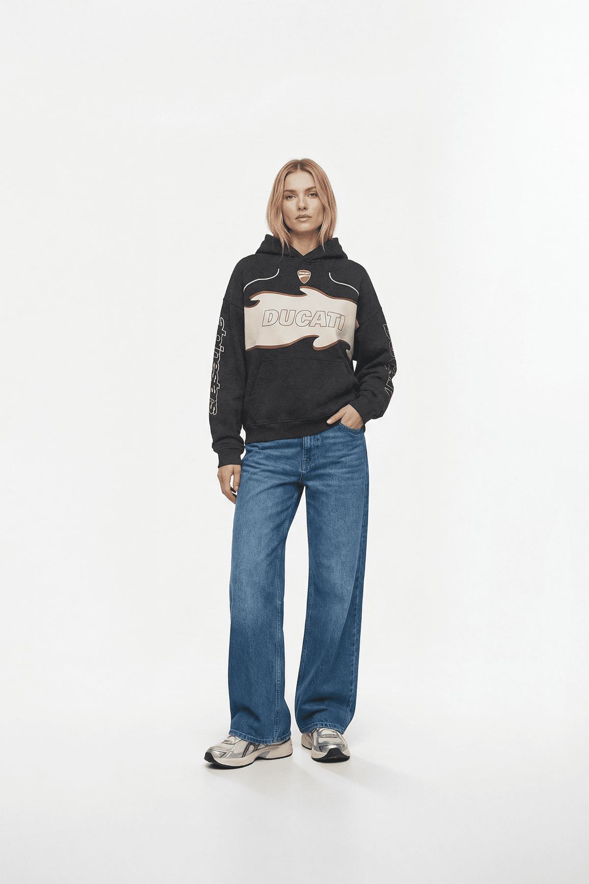 Ducati "Nitro" Racing Oversized Hoodie - Alpinestars Edition