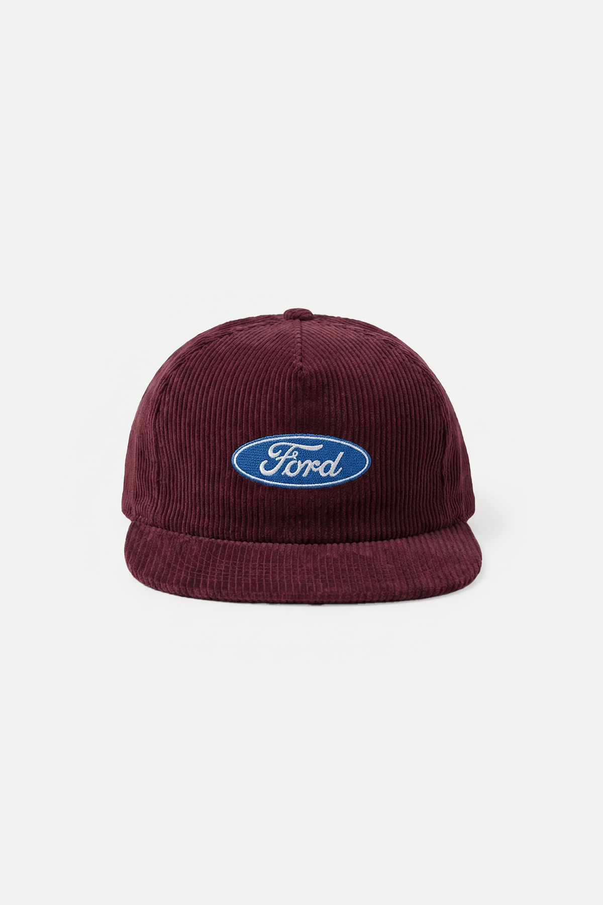 Ford Vintage Corduroy Cap – Burgundy